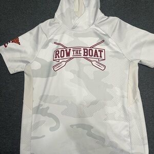 White and Red Sweatshirts & Hoodies Collection